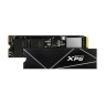 XPG 4TB GAMMIX S70 Blade PCIe Gen4 M.2 2280 Internal Gaming SSD Up to 7,400 MB/s - Works with PlayStation 5/ PS5 (AGAMMIXS70B-4T-CS)